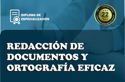 Diploma de Redacción de Documentos y Ortografía Eficaz