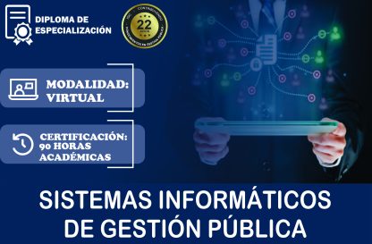 Diploma de Sistemas Informáticos de Gestión Pública 2022