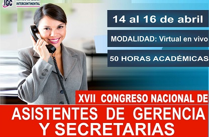 Congreso Nacional de  Secretarias  y Asistentes de Gerencia  2022-2023