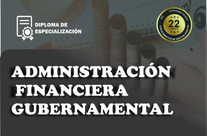 Diploma de Especialización Administración Financiera Gubernamental